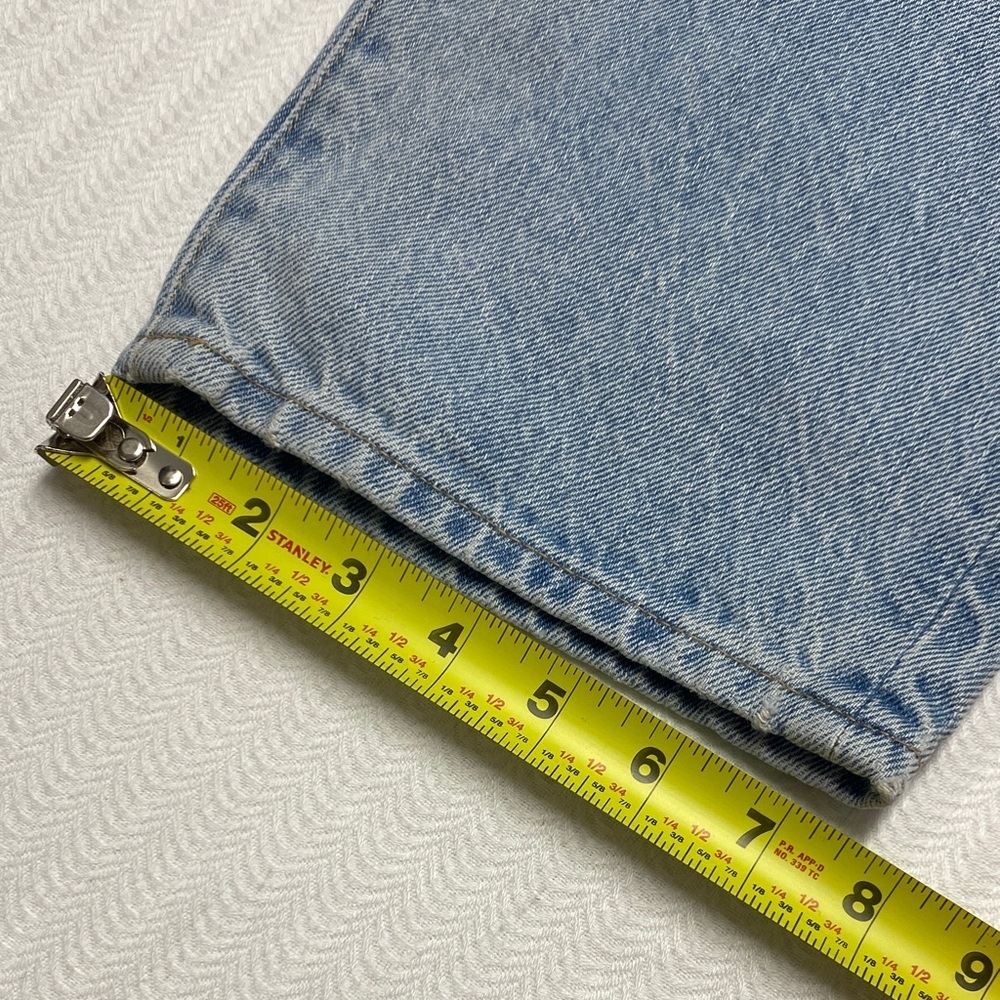 Pistola Jeans | Hemp Cotton | Button Fly 90s Straight Light Wash | Size 26 - Picture 11 of 11